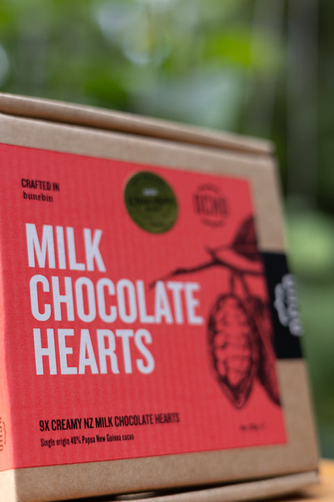 Pure Milk Chocolate Hearts